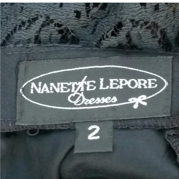 Nanette Lepore Black Lace Dress - Picture 6 of 9